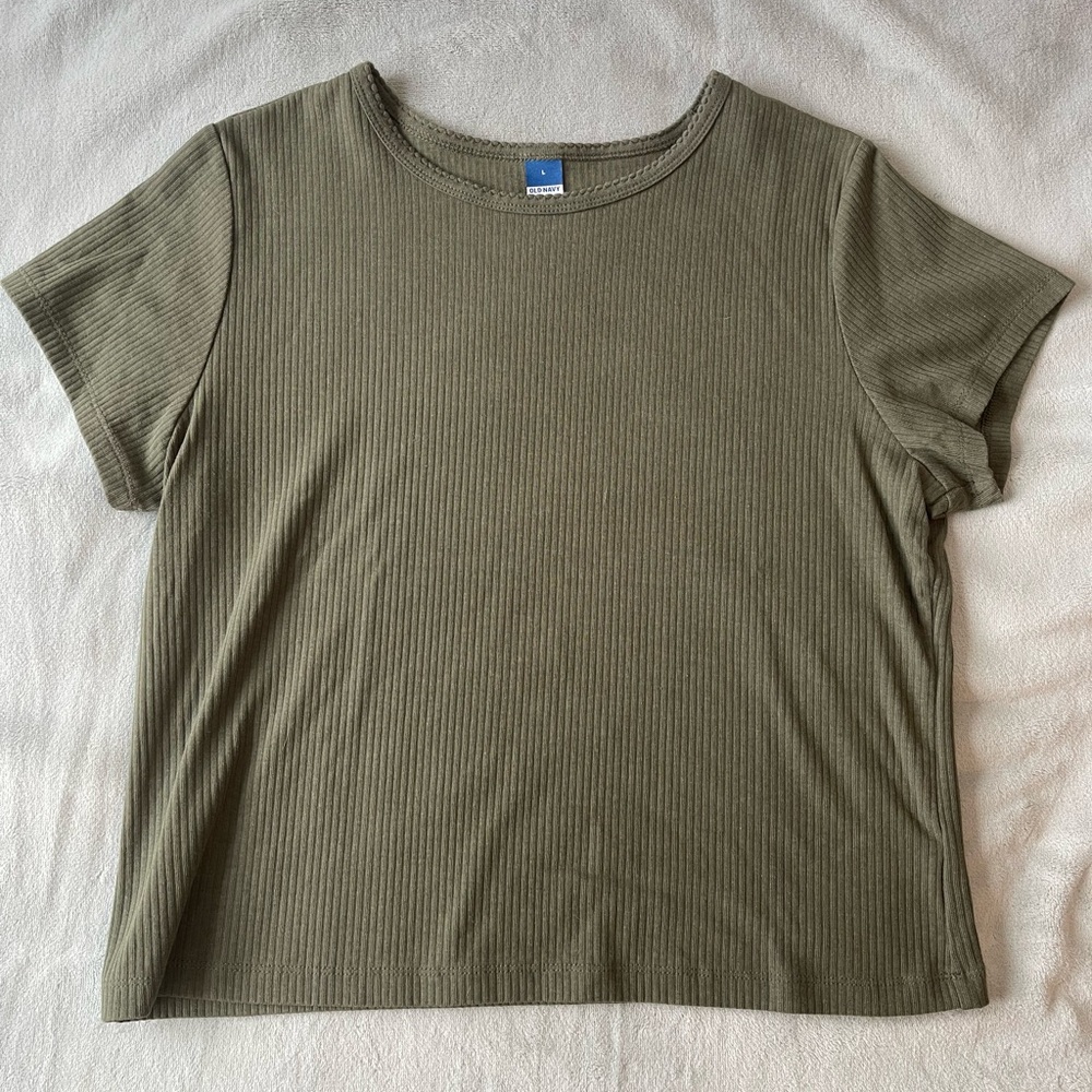 BUNDLE of 4: Old Navy Short Sleeve Ribbed Tees